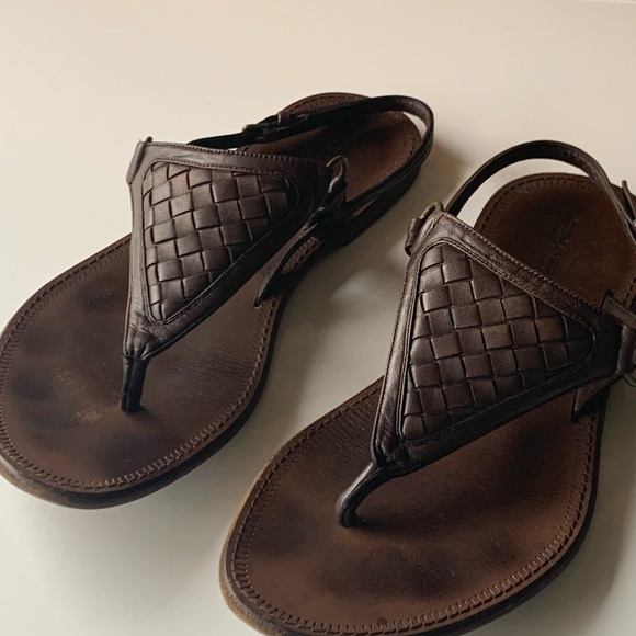 Bottega Veneta Shoes - Bottega Veneta Intrecciato Slingback  Sandal